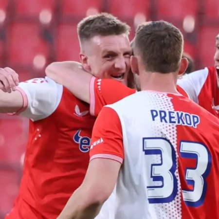 Lo Slavia si è aggiudicato il campionato ceco in anticipo rispetto ai tempi previsti