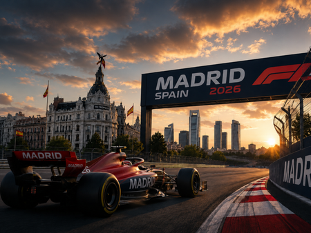 La Formula 1 apre un nuovo capitolo della stagione: debutta una nuova tappa a Madrid