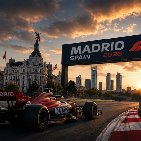 La Formula 1 apre un nuovo capitolo della stagione: debutta una nuova tappa a Madrid